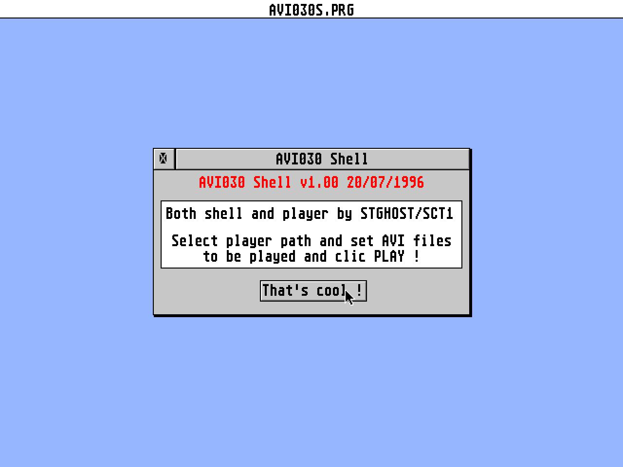AVI030 — screenshot 1